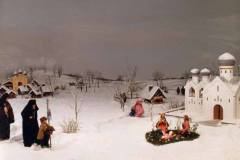 Presepe 1990 - Natale in Russia